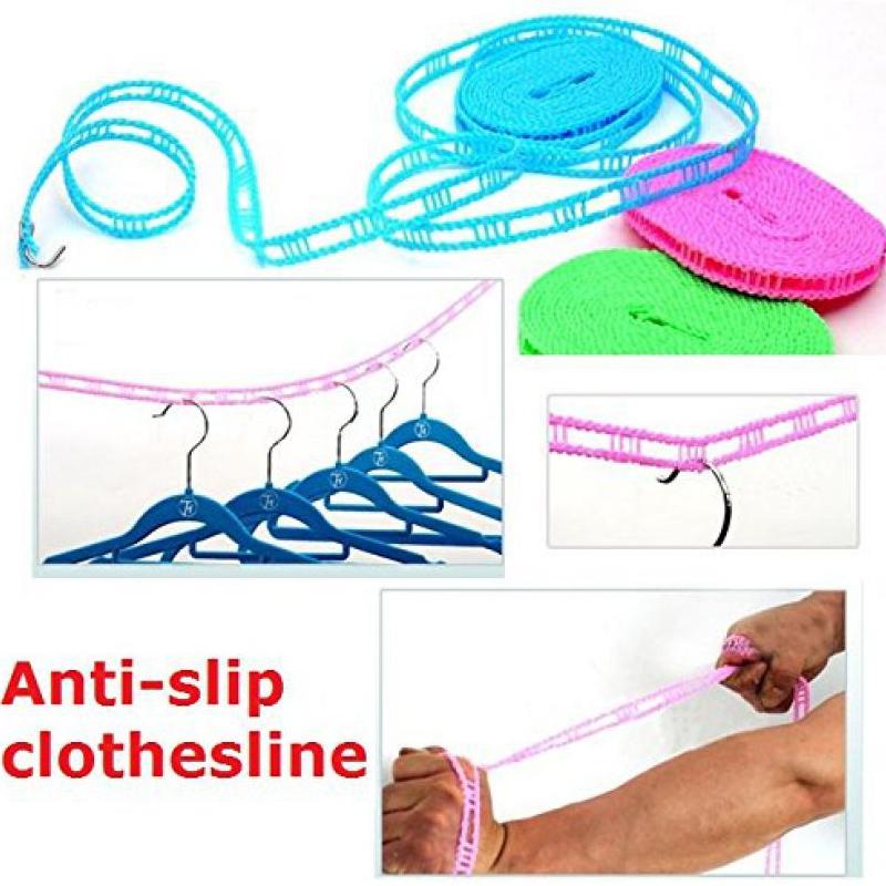 Cloth Drying Nylon Rope | Cleaning Dry Drying Laundry Line Clothes Rope Hanging - Home Improvement - Cloth Drying Nylon Rope