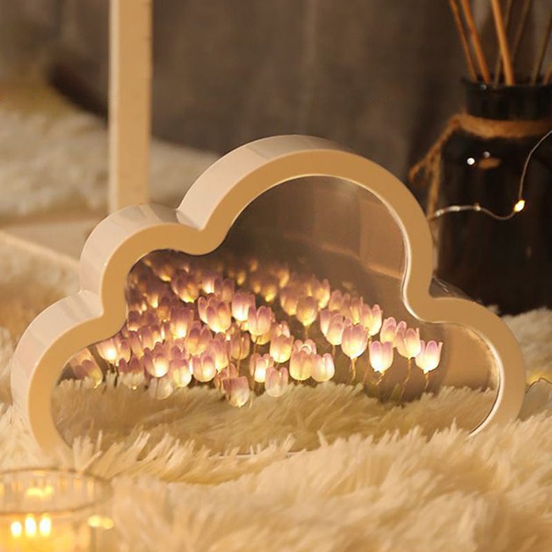 Cloud Endless Bloom Lamp | Led Light Tulip Lamp Night Light Lamp For Home And Bedroom Cloud Endless Bloom Lamp