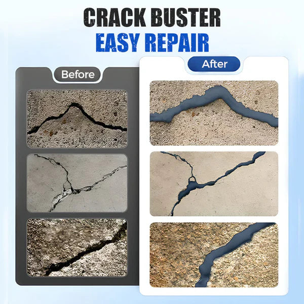 Concrete Crack Repair Adhesive | Concrete Crack Repair Adhesive Repair Saeling Filling Cracks - Pack of 1 - Concrete Crack Repair Adhesive Heavy-Duty Concrete Crack Repair Adhesive