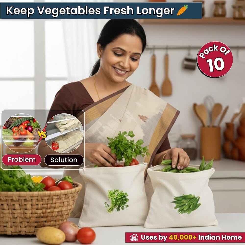 Cotton Vegetable Bag