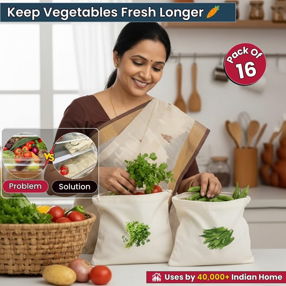 Cotton Vegetable Bag