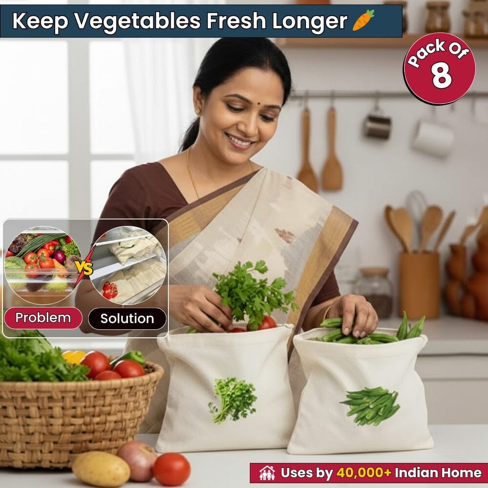 Cotton Vegetable Bag