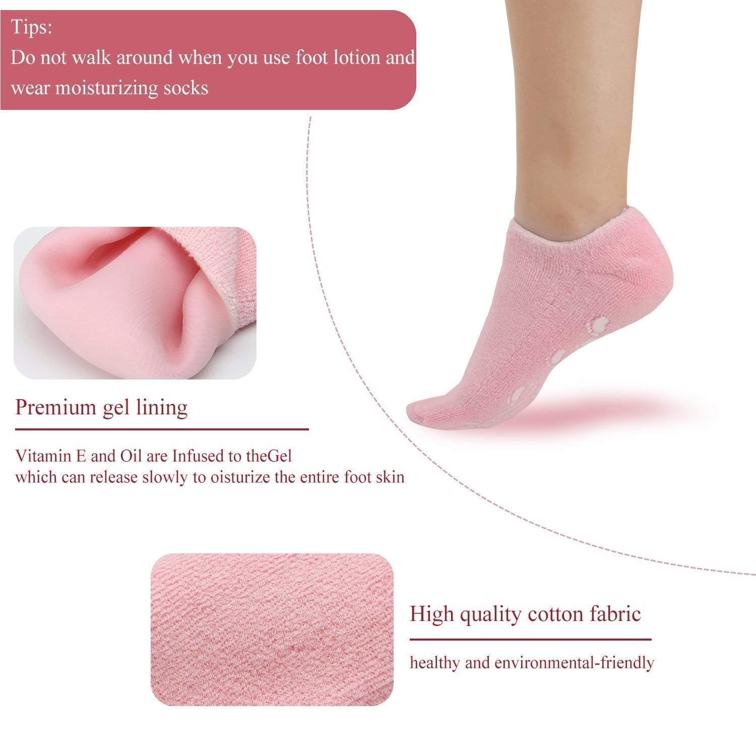 Crack Heal Silicon Spa Gel Socks (Copy) Crack Heal Silicon Spa Gel Socks (Copy)