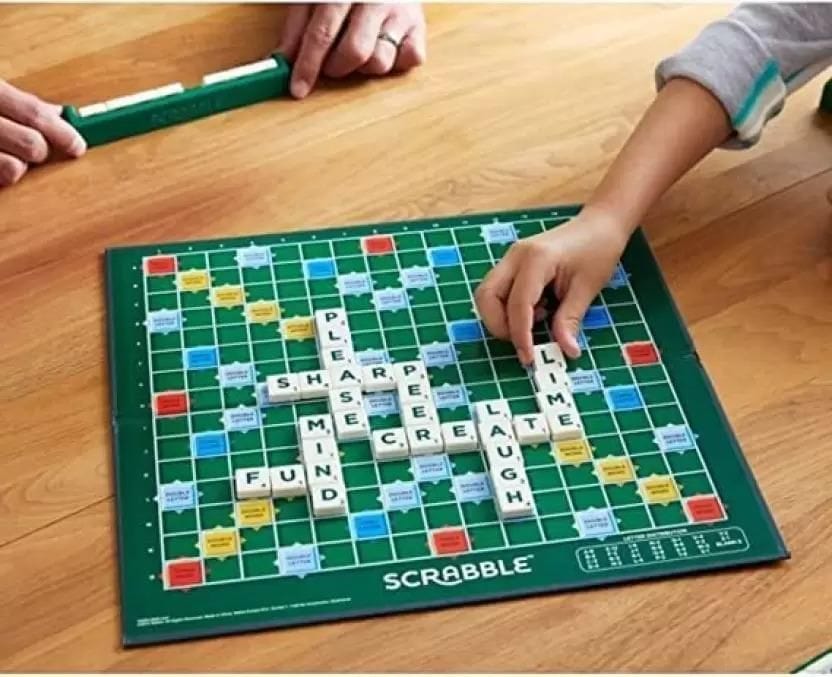 Crossword Scrable Board Game Crossword Scrable Board Game