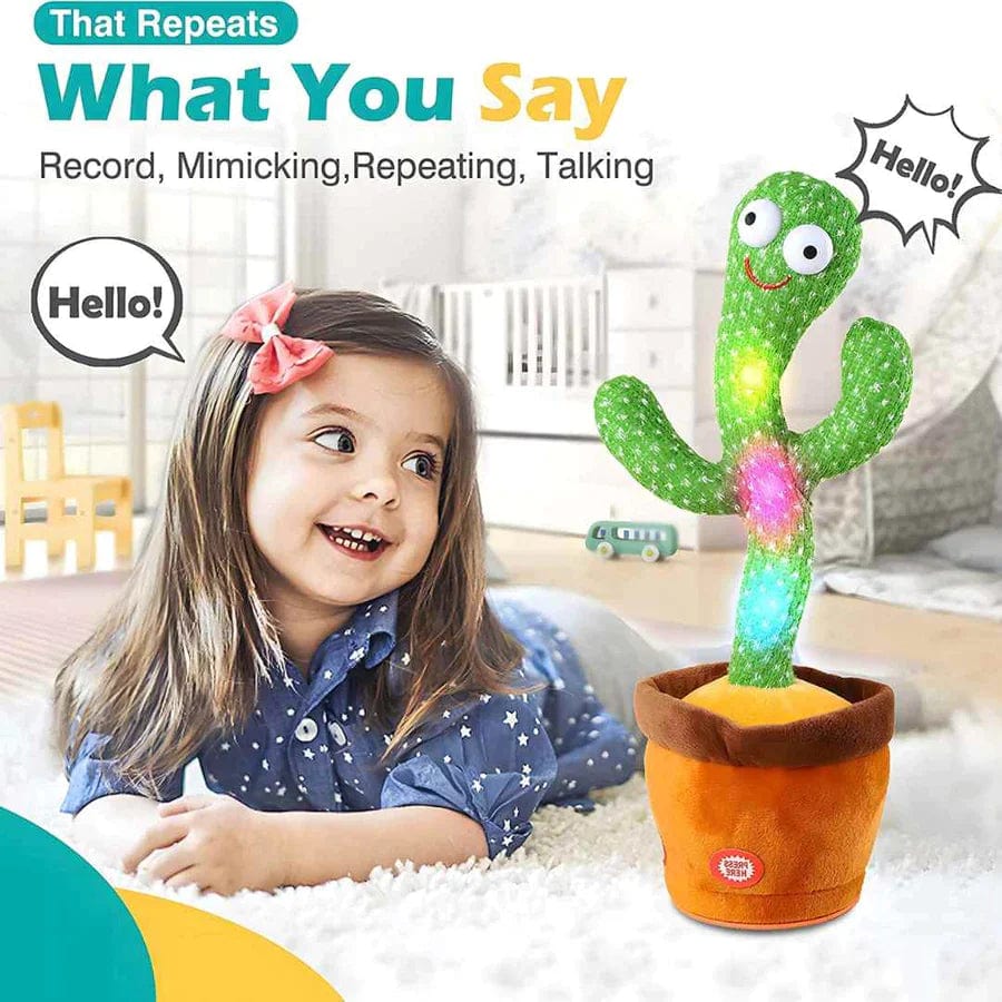 Dancing Talking Cactus Toy Mimicking Singing Push Toy Dancing Talking Cactus Toy