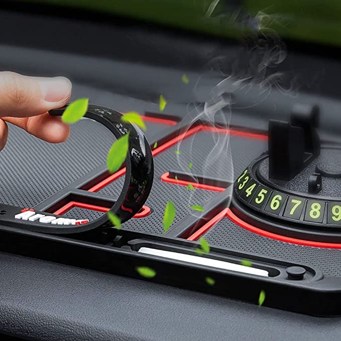 Dashboard Anti-slip Phone Holder Mat| Automobile Car Dashboard accessories Mobile Holder Cellphone Stand  Dashboard Anti-slip Phone Holder Mat