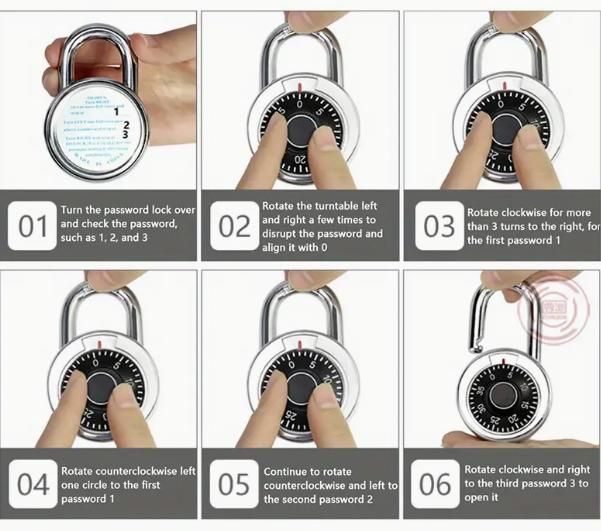 Dial Combination Lock | Luggage Locks Number Travel Suitcase Tsa Lock Travel Accessories - Dial Combination Lock Standard Dial Combination Lock