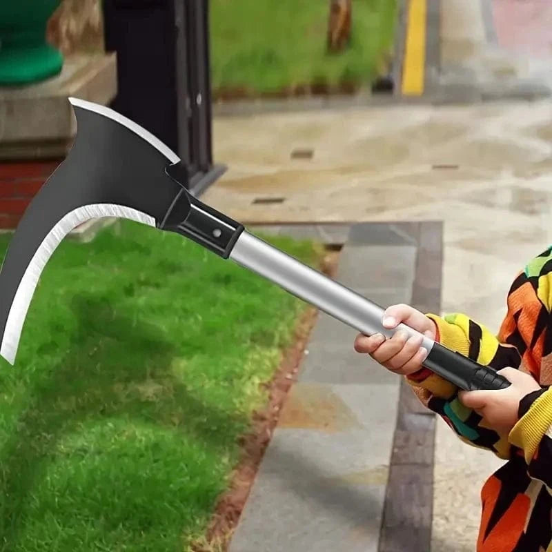 Double Edged Sickle | Sickle Tool Weeding Hand Weeder Tools Weed Grass Handle Sickle Cutter Double Edged Sickle