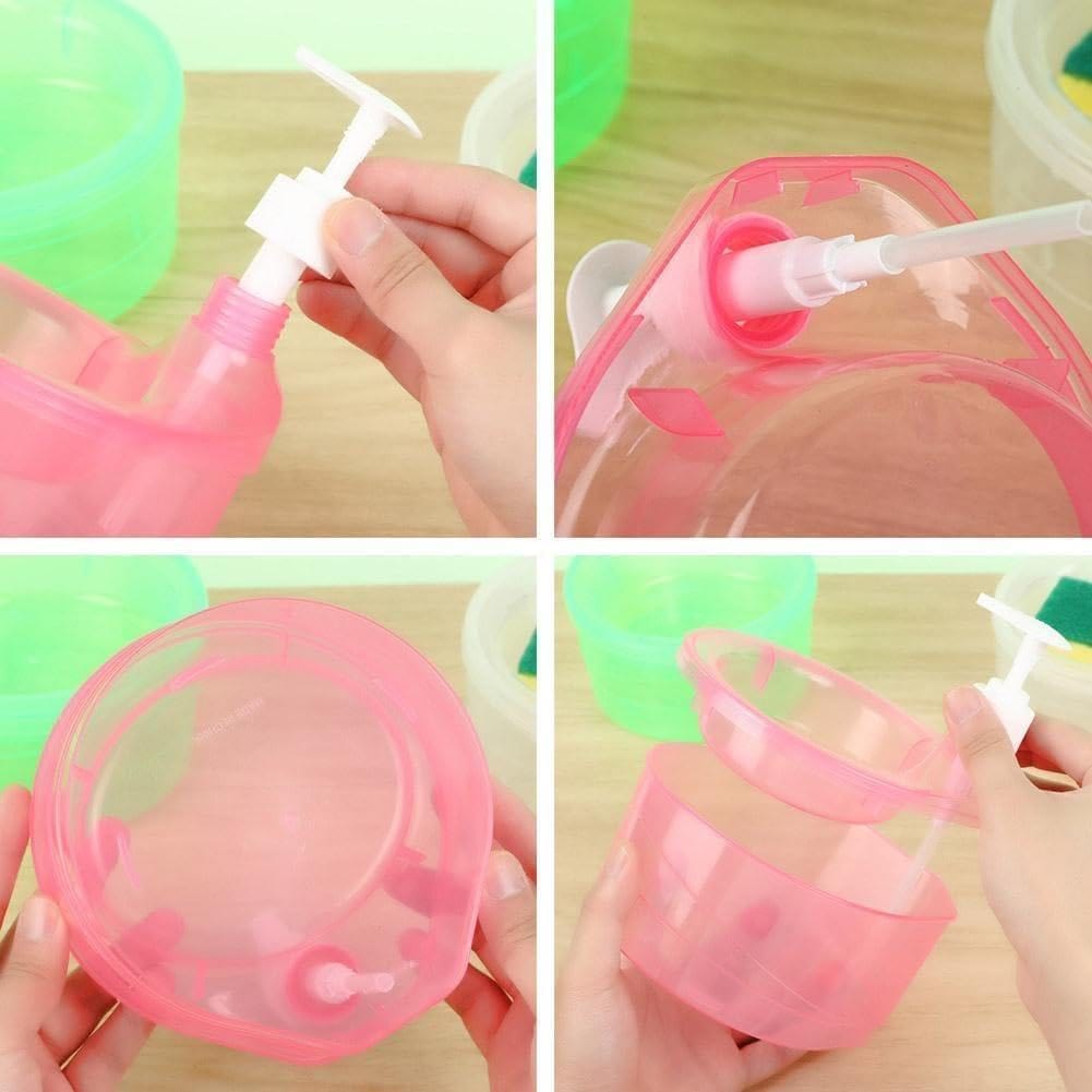 Double Layer 2 in 1 Liquid soap Dispenser Double Layer 2 in 1 Liquid soap Dispenser