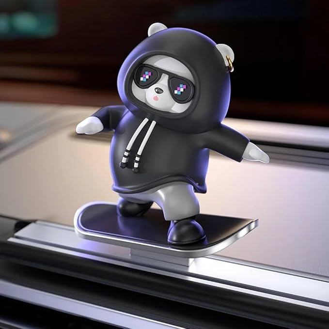 Moving Dashboard Panda Toy