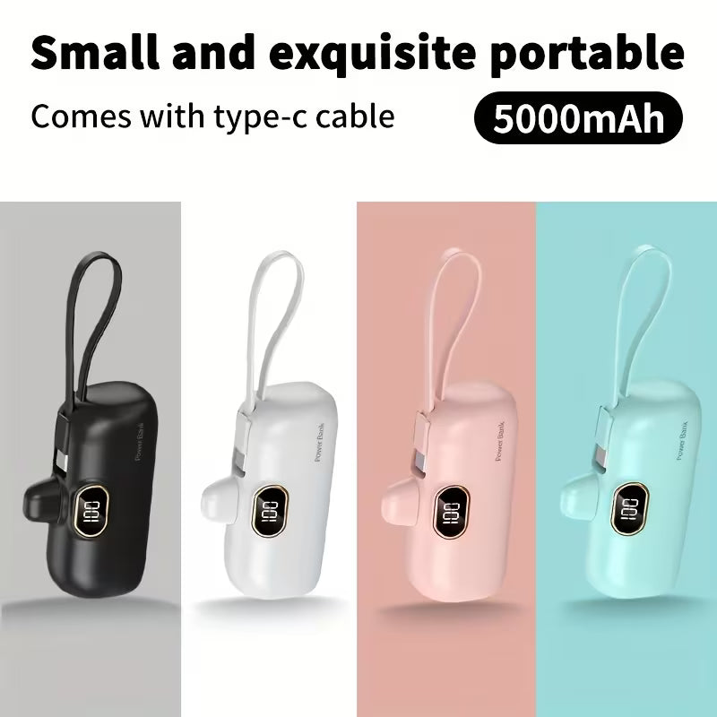 5000mAh Mini Portable Power Bank