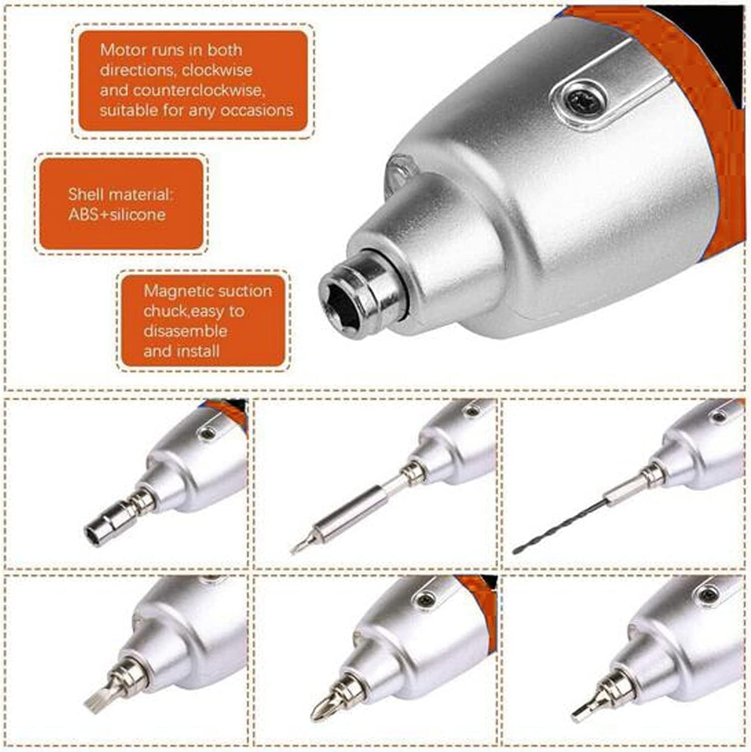 Electric Cordless Drill Screwdriver Automatic Cordless Drill Screwdriver