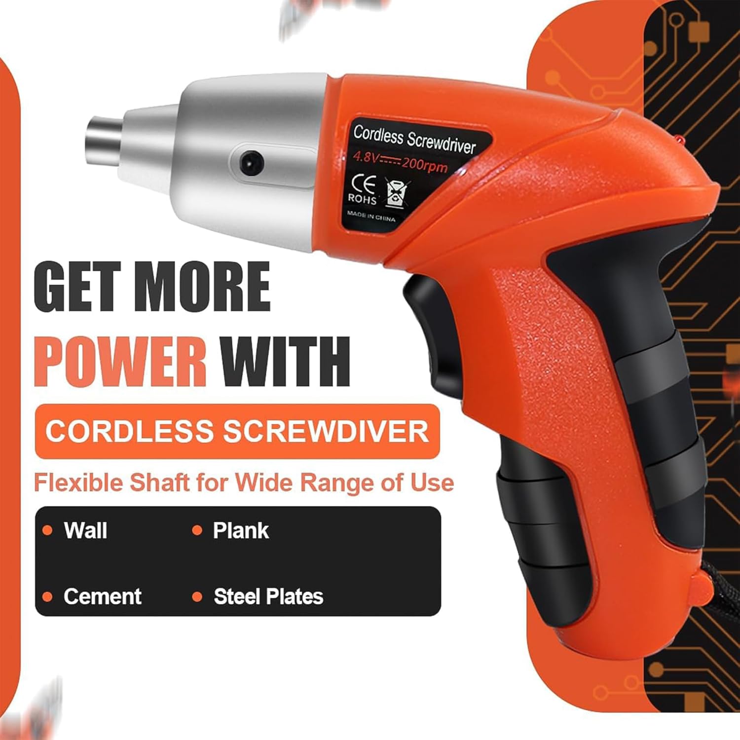 Electric Cordless Drill Screwdriver Automatic Cordless Drill Screwdriver