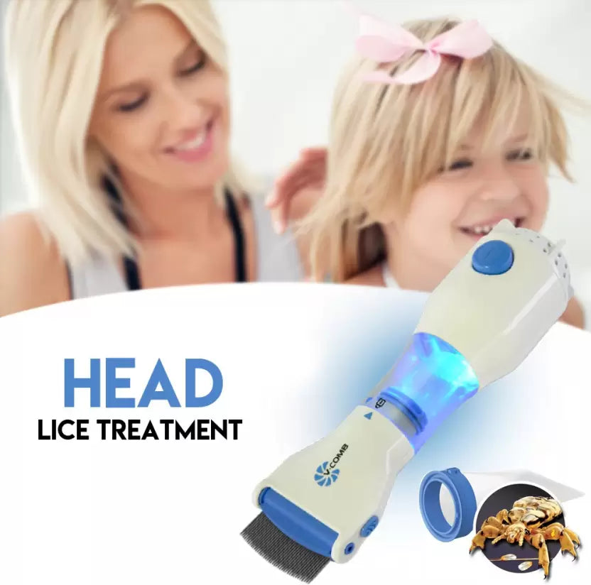 Electric Head Lice Remover Comb | Head Lice Comb Treatment Removal Infestation - Electric Head Lice Remover
