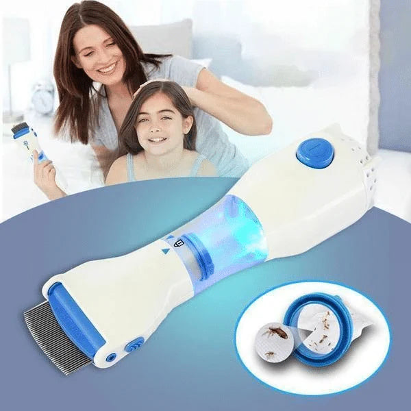 Electric Head Lice Remover Comb | Head Lice Comb Treatment Removal Infestation - Electric Head Lice Remover
