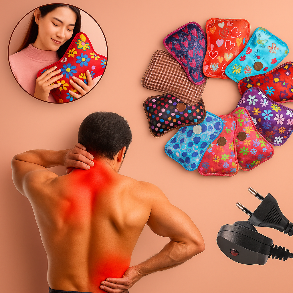 Electric Massaging Heating Pad | Menstrual Cramps Relief Hot Water Bag Eleactric Heating Warm Pad - Electric Massaging Heating Pad