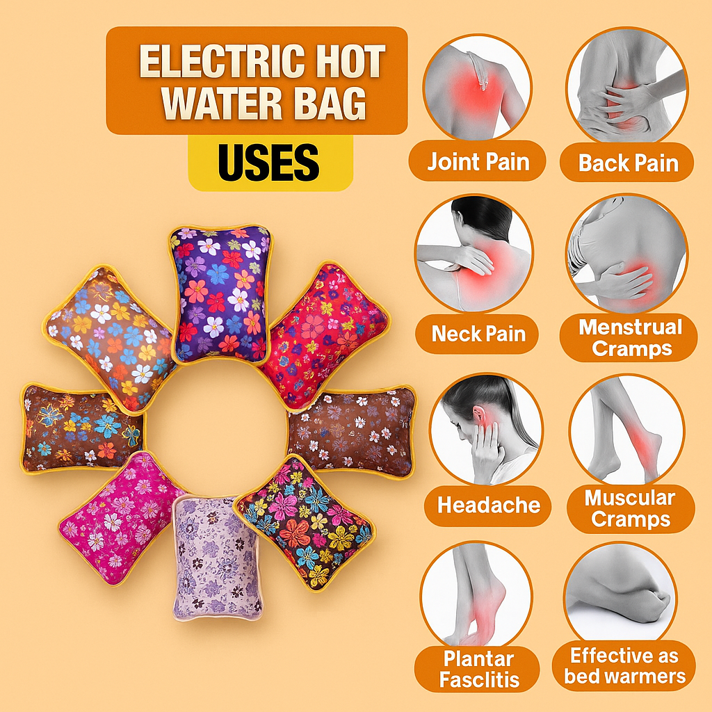Electric Massaging Heating Pad | Menstrual Cramps Relief Hot Water Bag Eleactric Heating Warm Pad - Electric Massaging Heating Pad