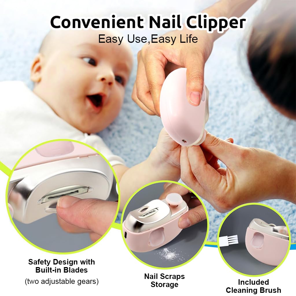 Electric Nail Clipper & Polisher | Nail Clipper Trimmer Electric Nails Health Products Care Accessories - Electric Nail Clipper & Polisher