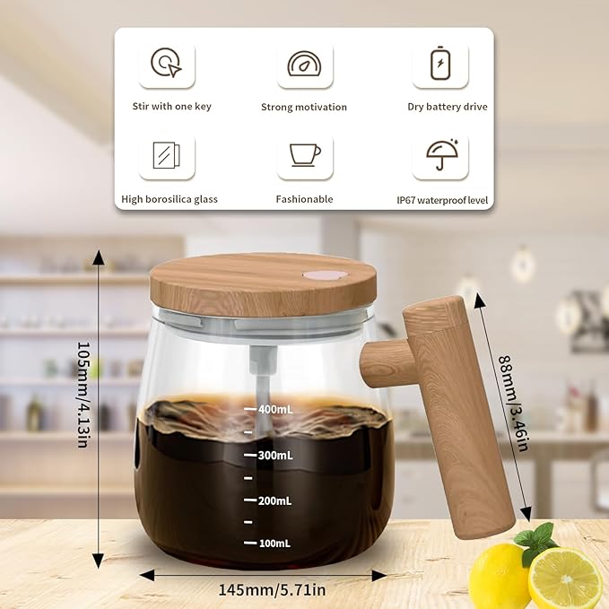 Electric Self-stirring Coffee Mug | Coffee Mug Self Stirring Travel Mugs With Lid Flask - Electric Self-stirring Coffee Mug