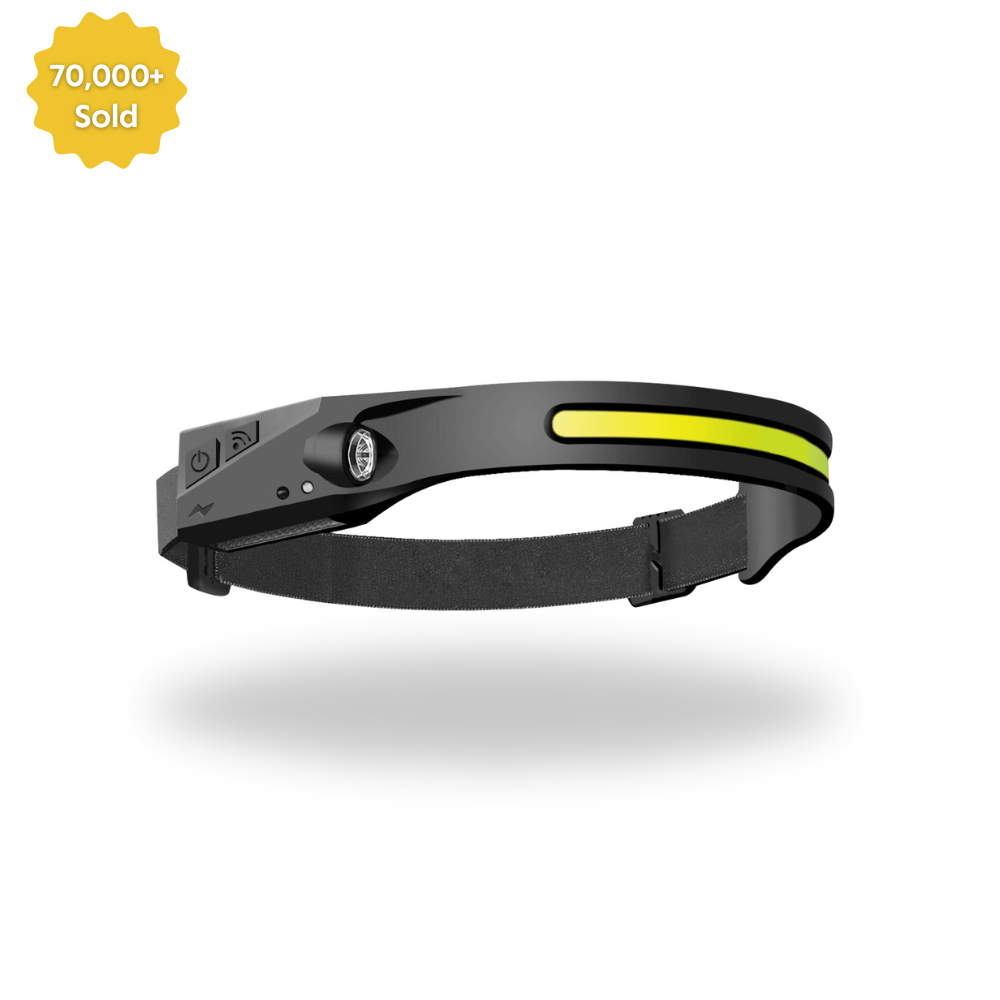 Emergency LED Headband | Head Lamp Torch Running Light Headband Torch For Camping - Emergency LED Headband