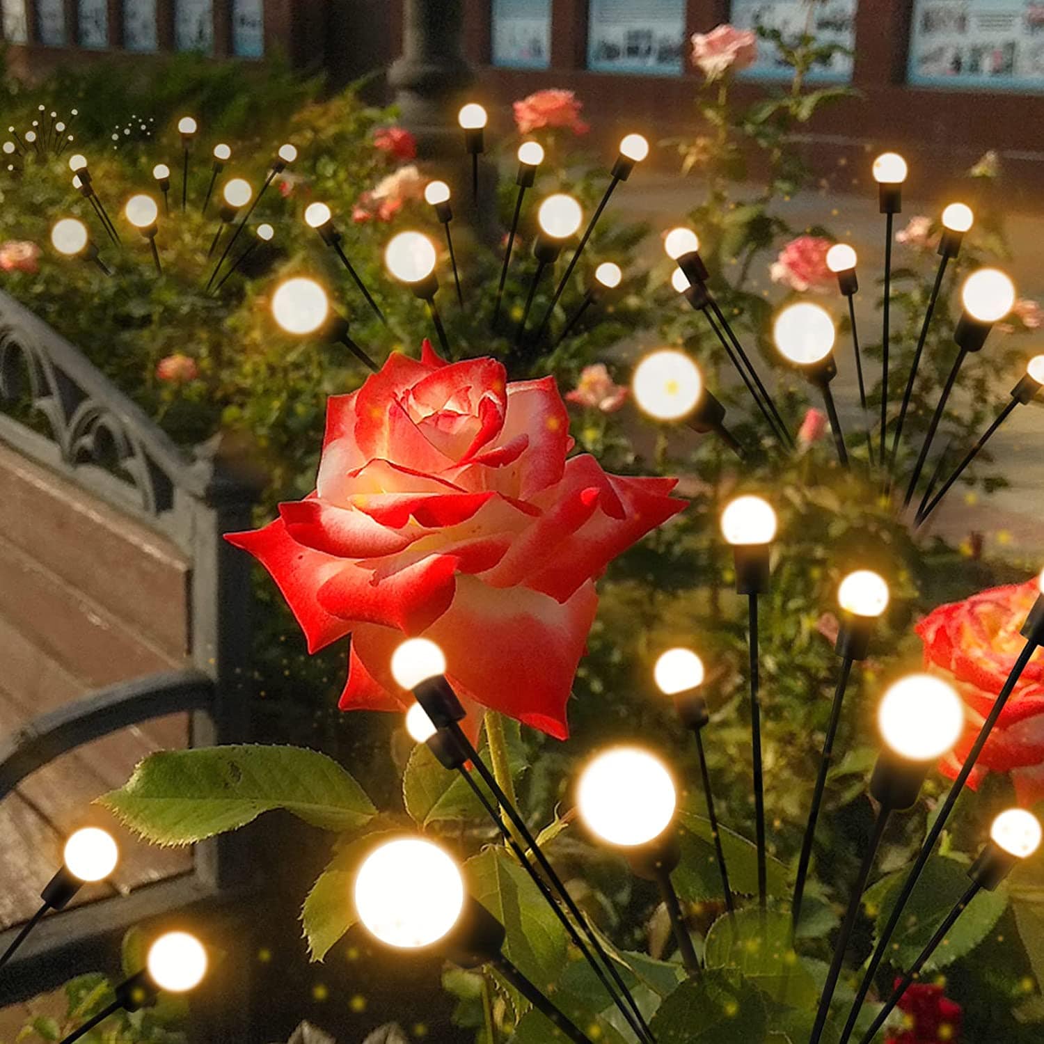 Enchanting Firefly Lights : Unique Solar Powered Garden Lights Lighting Enchanting Firefly Lights : Unique Solar Powered Garden Lights