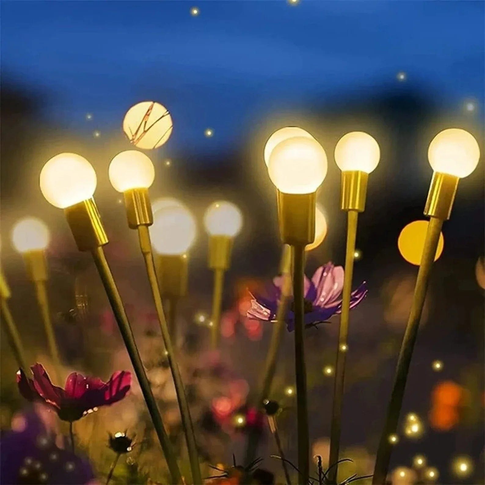 Enchanting Firefly Lights : Unique Solar Powered Garden Lights Lighting Enchanting Firefly Lights : Unique Solar Powered Garden Lights