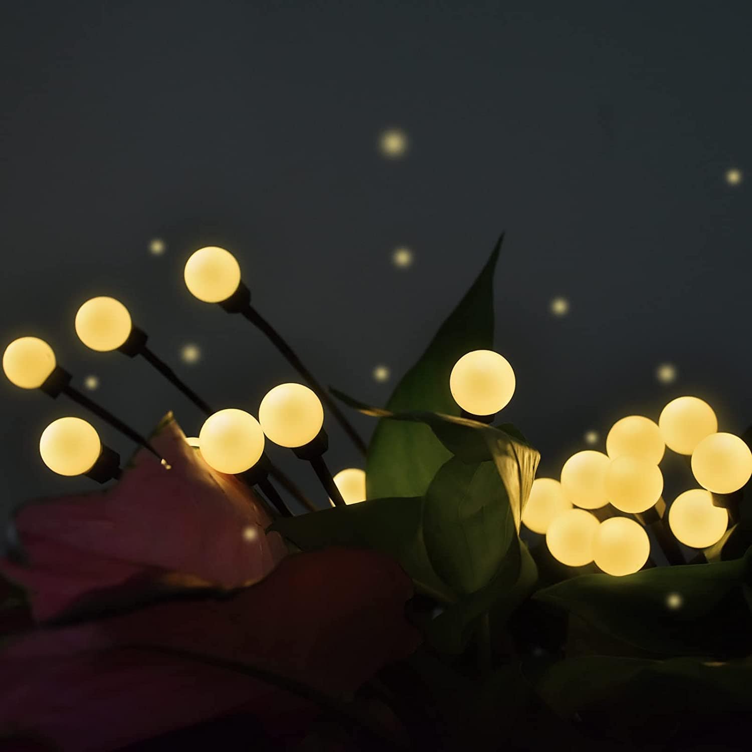 Enchanting Firefly Lights : Unique Solar Powered Garden Lights Lighting Enchanting Firefly Lights : Unique Solar Powered Garden Lights