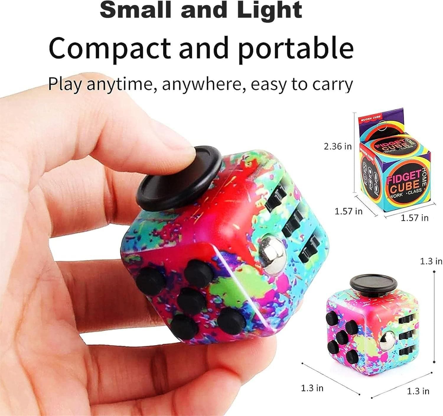 Fidget Cube For Stress Relief | Toys Activities Anxiety Bursting Toy Fidget Stress and anxiety relief toys Fidget Cube For Stress Relief