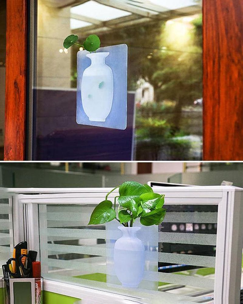 Flower Vase Home Decoration Flower Pot Vasing Flowers- Magic Silicone Vase Magic Silicone Vase