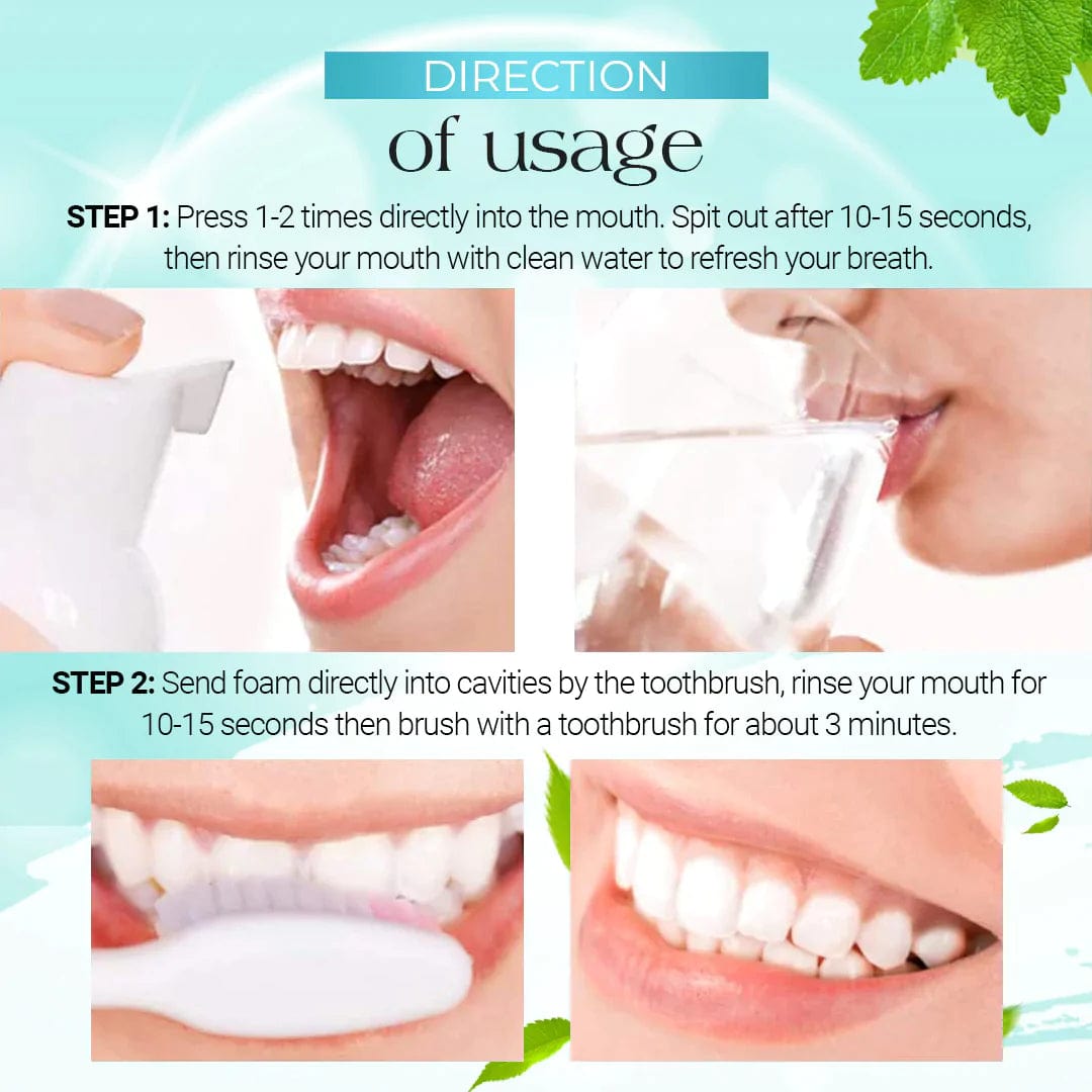 Foam Toothpaste Foam Toothpaste