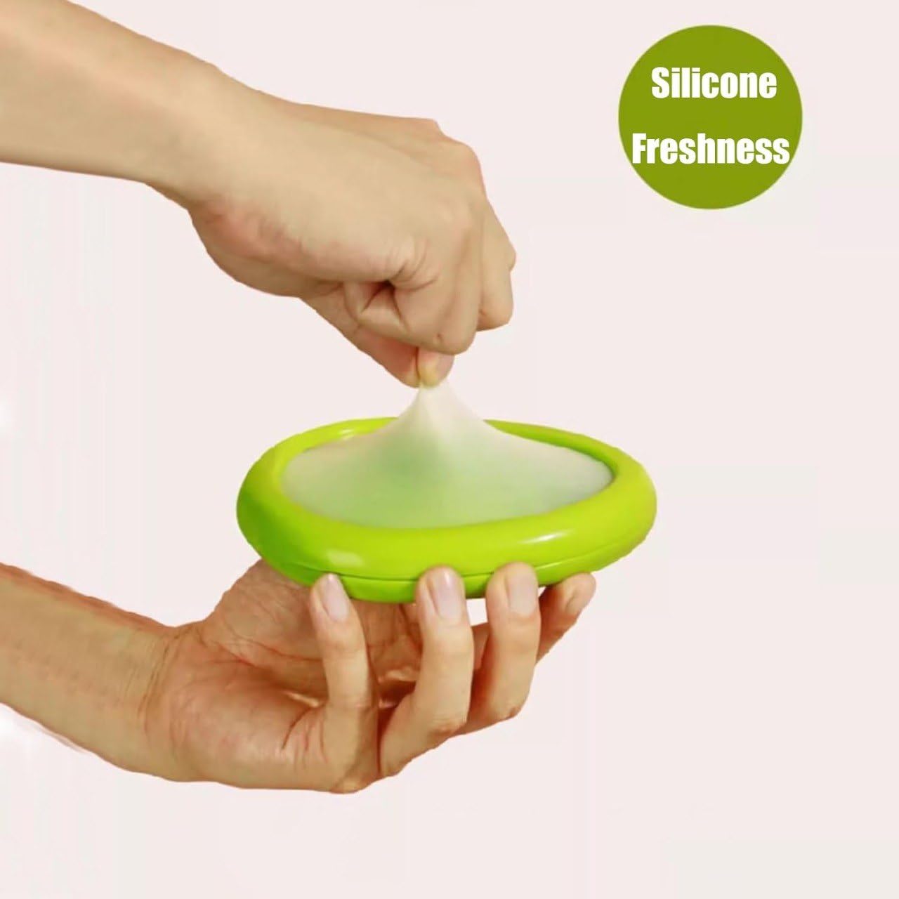 Food Storage Silicone Containers (Pack of 2) | Plastic Container Kitchen Storage Containers Fridge Fruits - Food Storage Silicone Containers (Pack of 2)