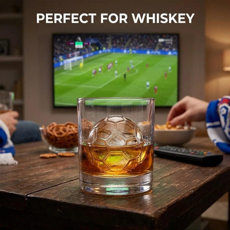 Football Shape Silicone Ice Mold | Ice Tray Cube Maker Tray Silicone Circle Cube Molds  Houseware & Kitchen Football Shape Silicone Ice Mold
