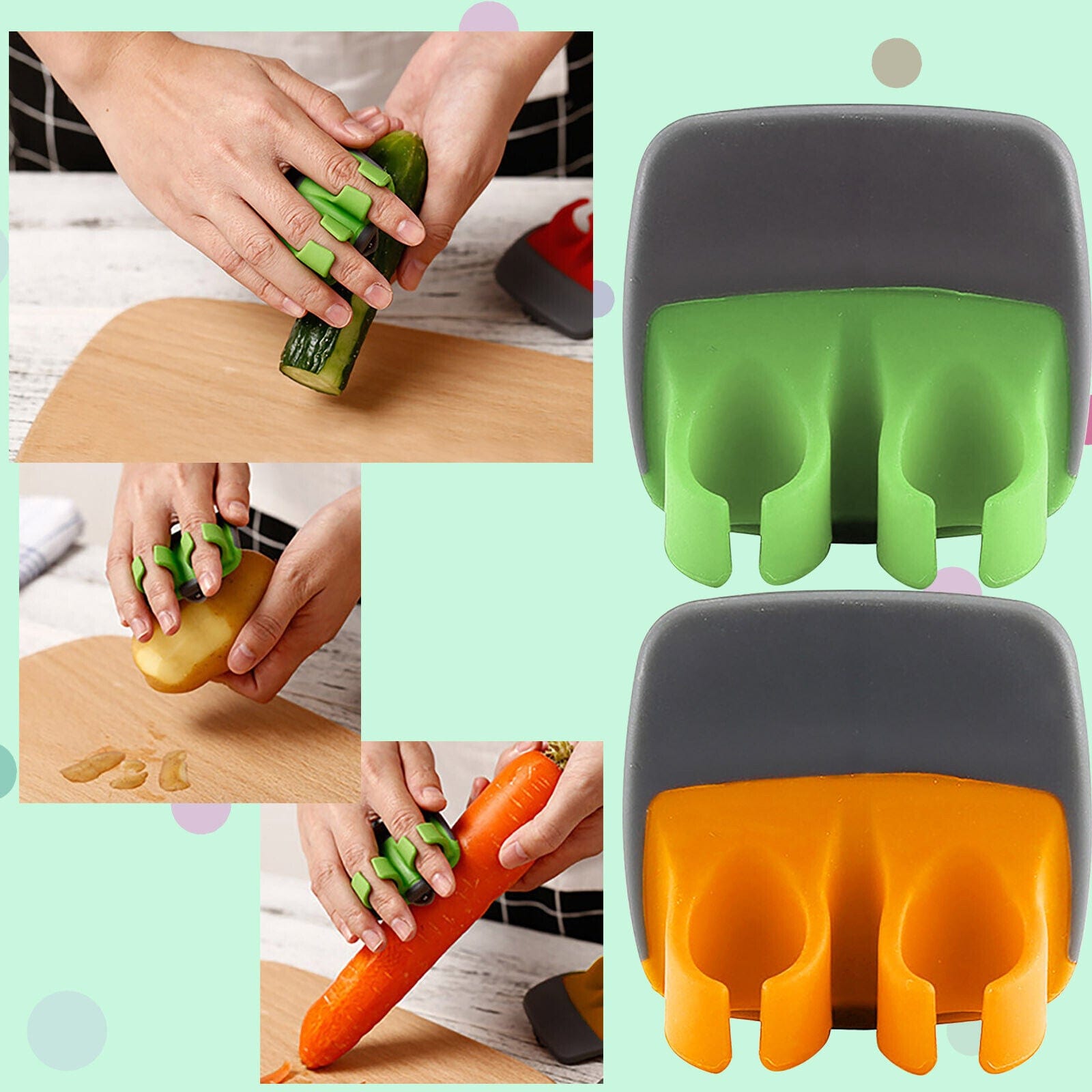 Fruit and Vegetable Palm Peeler Fruit and Vegetable Palm Peeler
