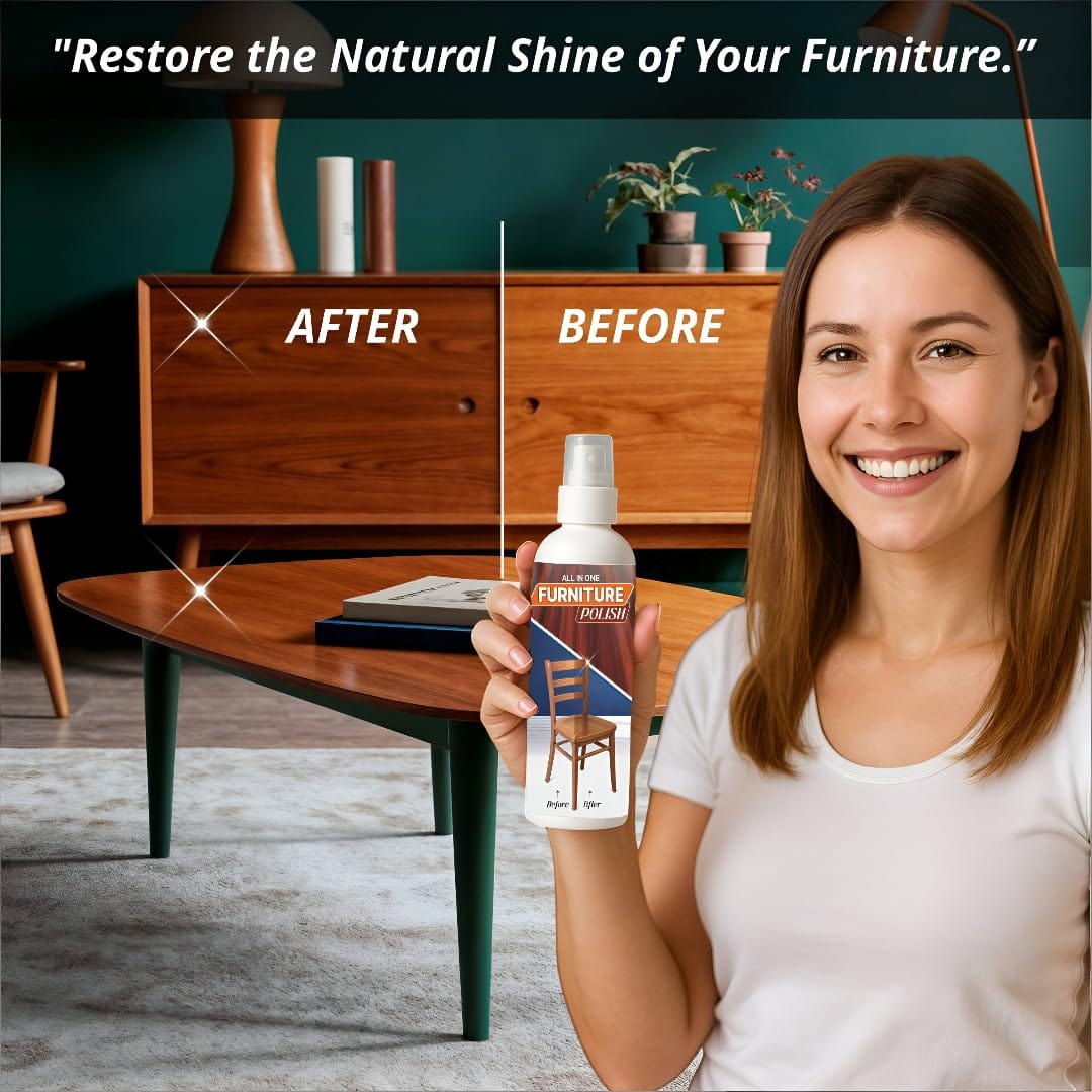 Furniture Polish (Set of 3) | Wood Polish Woodworking Furniture Paint Floor Cleaning Furniture Polish (Set of 3)