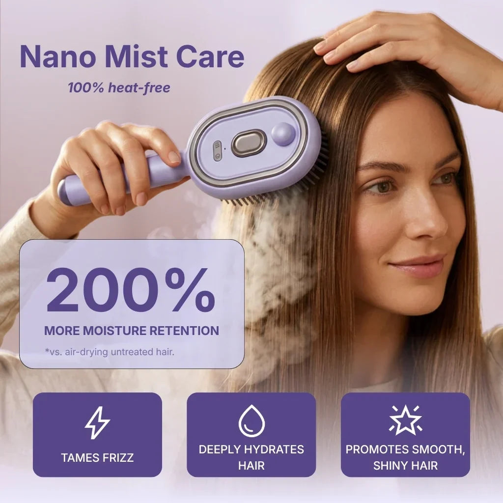 Anti-Frizz Spray Comb