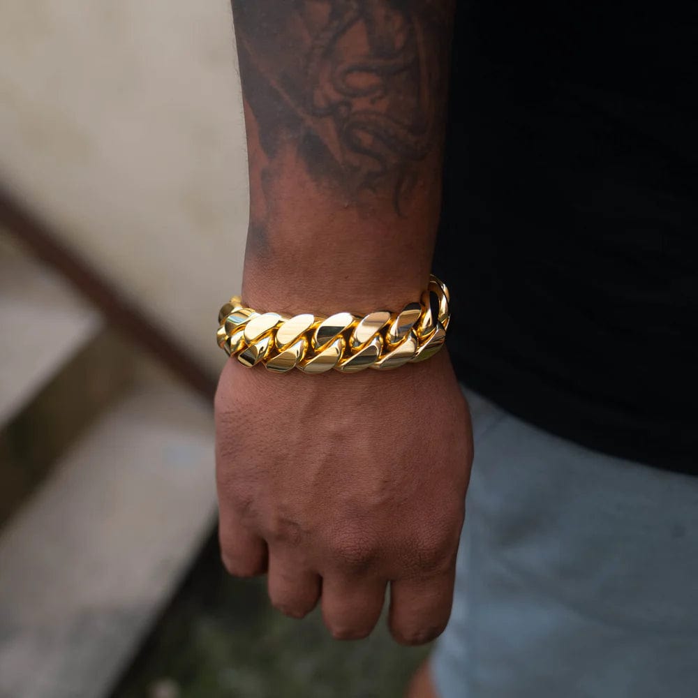 Gold Cuban Bracelet For Men | Gold Bracelet Design On Men Cuban Bracelet Bangle For Men Gold Cuban Bracelet For Men
