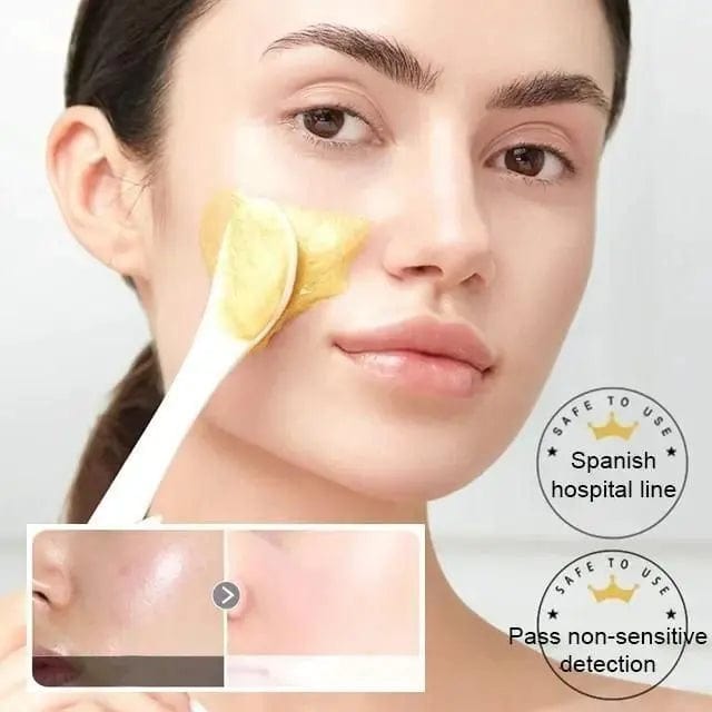 Gold Peel Off Face Mask | Facial Peel Off Mask Collagen Sheet Masks For Glowing Skin Magical Gold Peel Mask (Pack of 2)