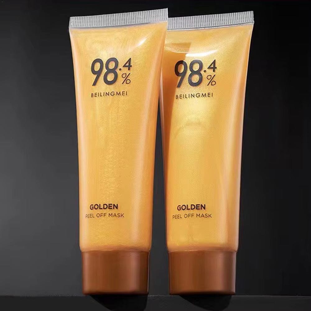 Gold Peel Off Face Mask | Facial Peel Off Mask Collagen Sheet Masks For Glowing Skin Magical Gold Peel Mask (Pack of 2)