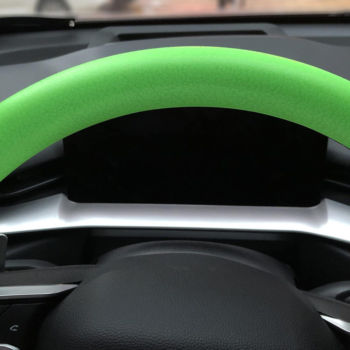 Gripoxio Non-slip Silicone Steering Wheel Protector | Steering Wheel Car Cover Driving Automotive Silicone Protector Gripoxio Non-slip silicone steering wheel protector