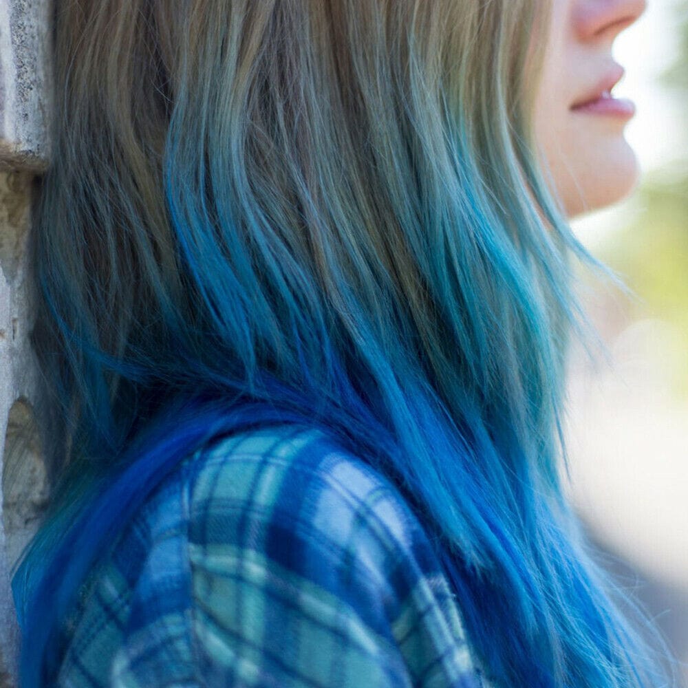 Hair Color Highlights Brush Natural Hair Colorured Comb - Hair Chalk Comb Hair Chalk Comb (Pack of 6)