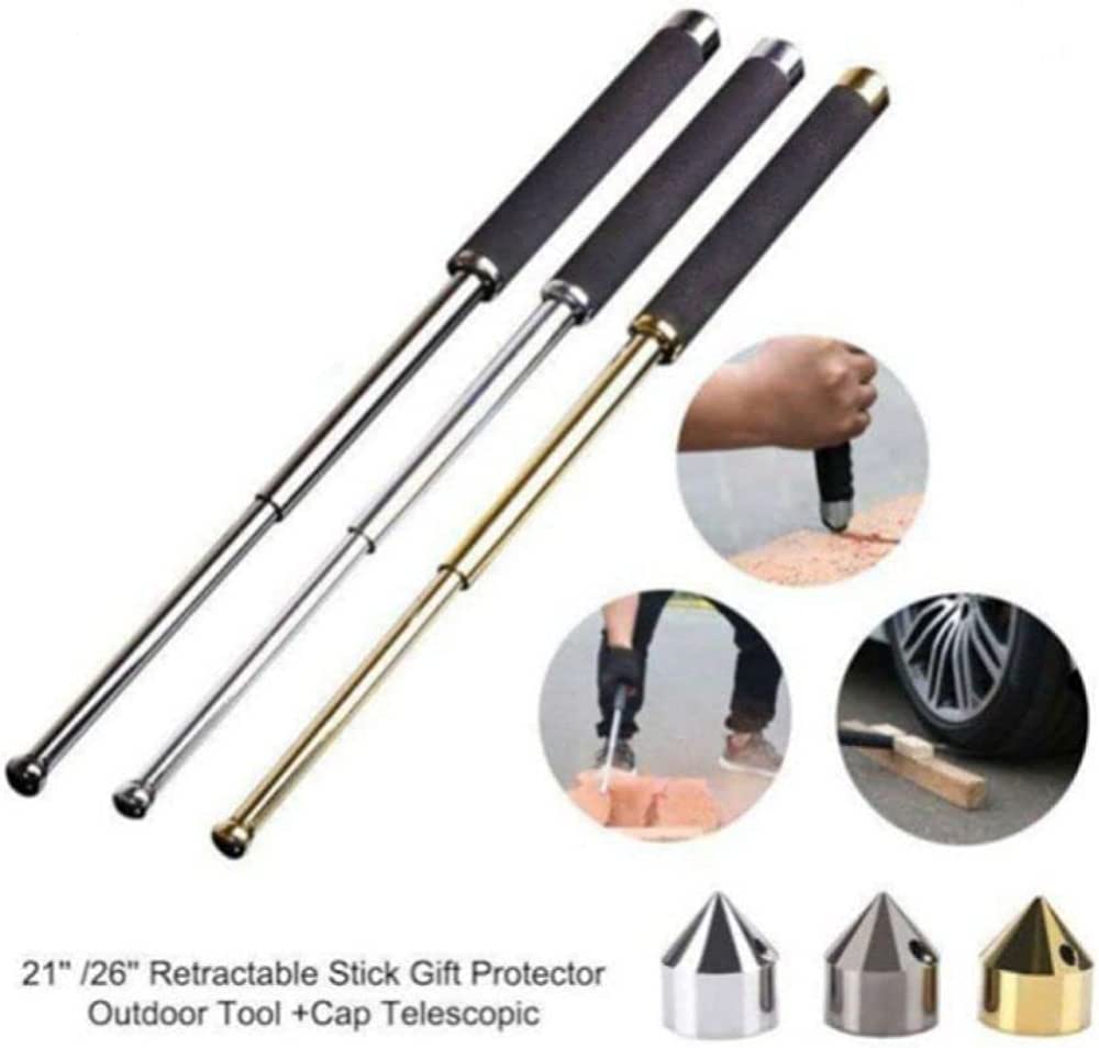 Hand Tools Toolkit Hammer Tool Hand Self Defence Tactical Rod (Heavy Metal and Extendable) Self Defence Tactical Rod (Heavy Metal and Extendable)