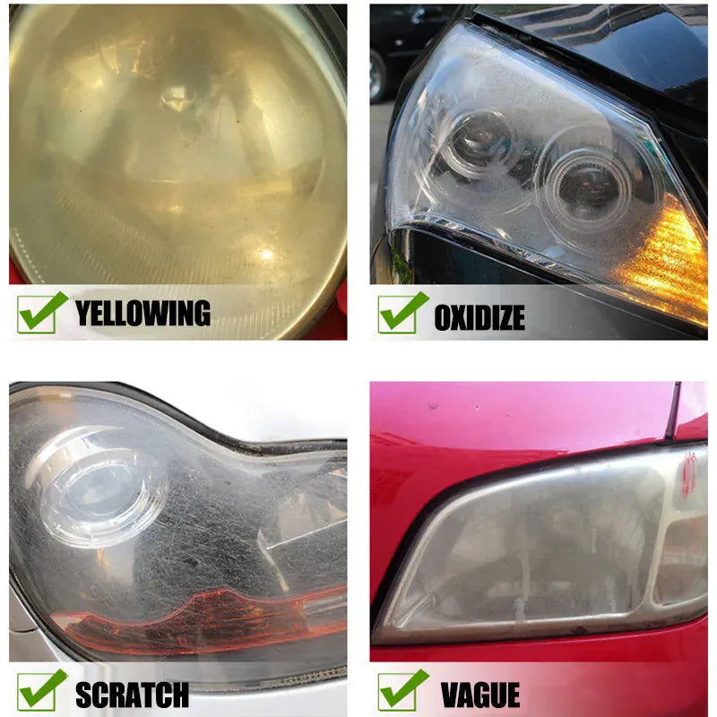 Headlight Restoration Kit (Set of 2) | Car Wash Paint Protection Film Care Detailers Headlight Restoration Kit (Set of 2)