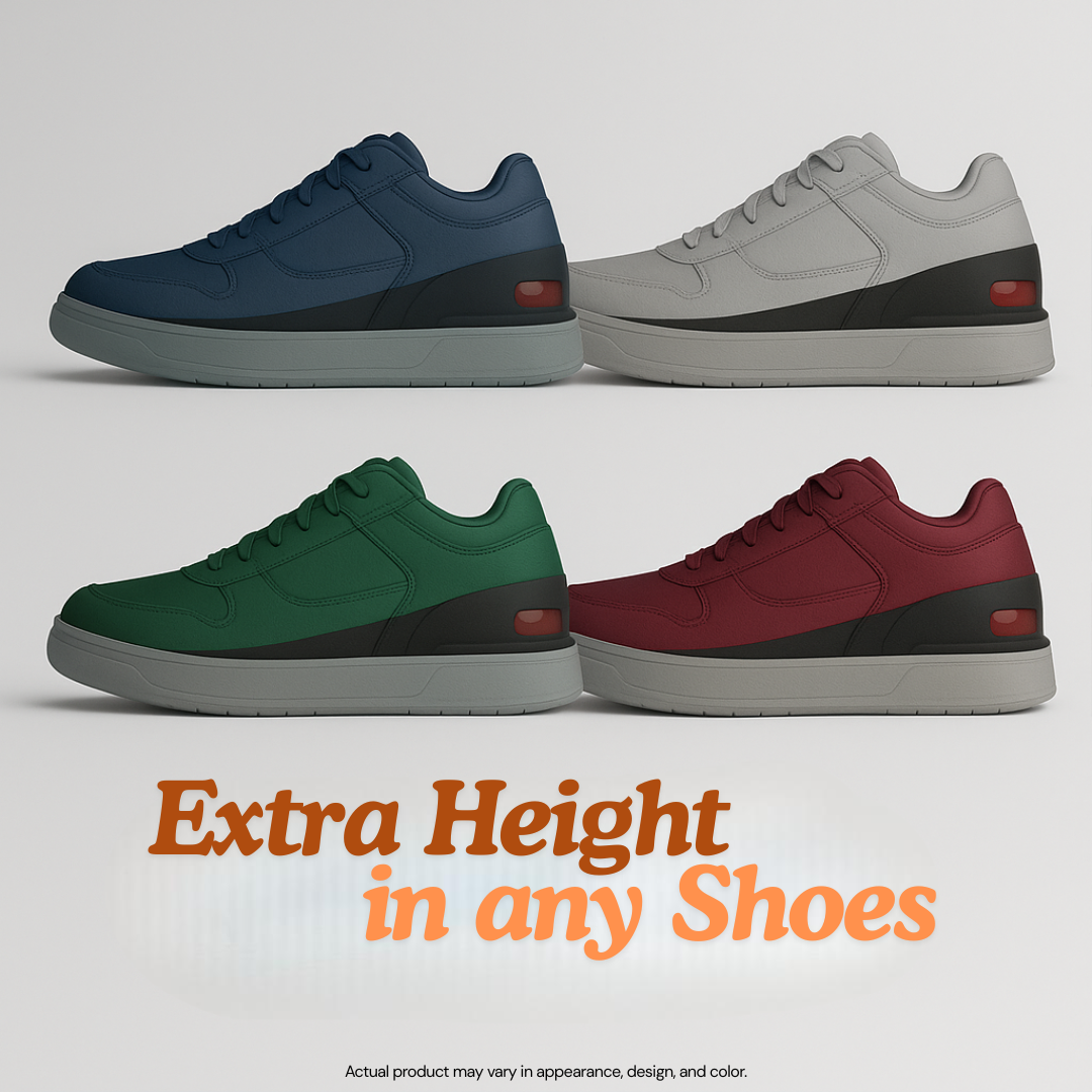 Height Enhancing Shoe Insoles (4 Layer)