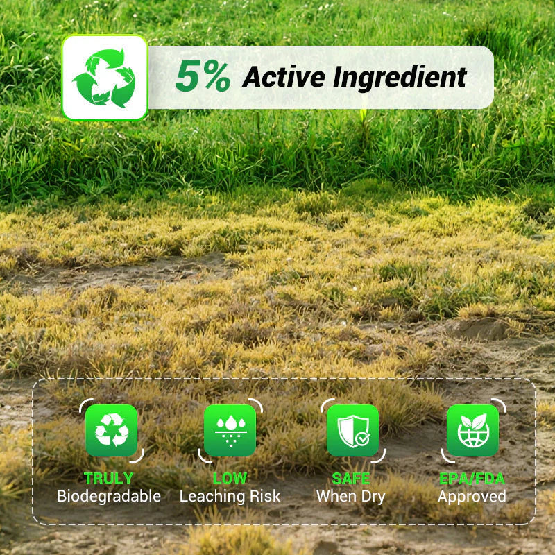 Herbicide Granules (Pack of 2) | Weed Control Managing Weeds Selective Herbicide Grass - Herbicide Granules (Pack of 2)