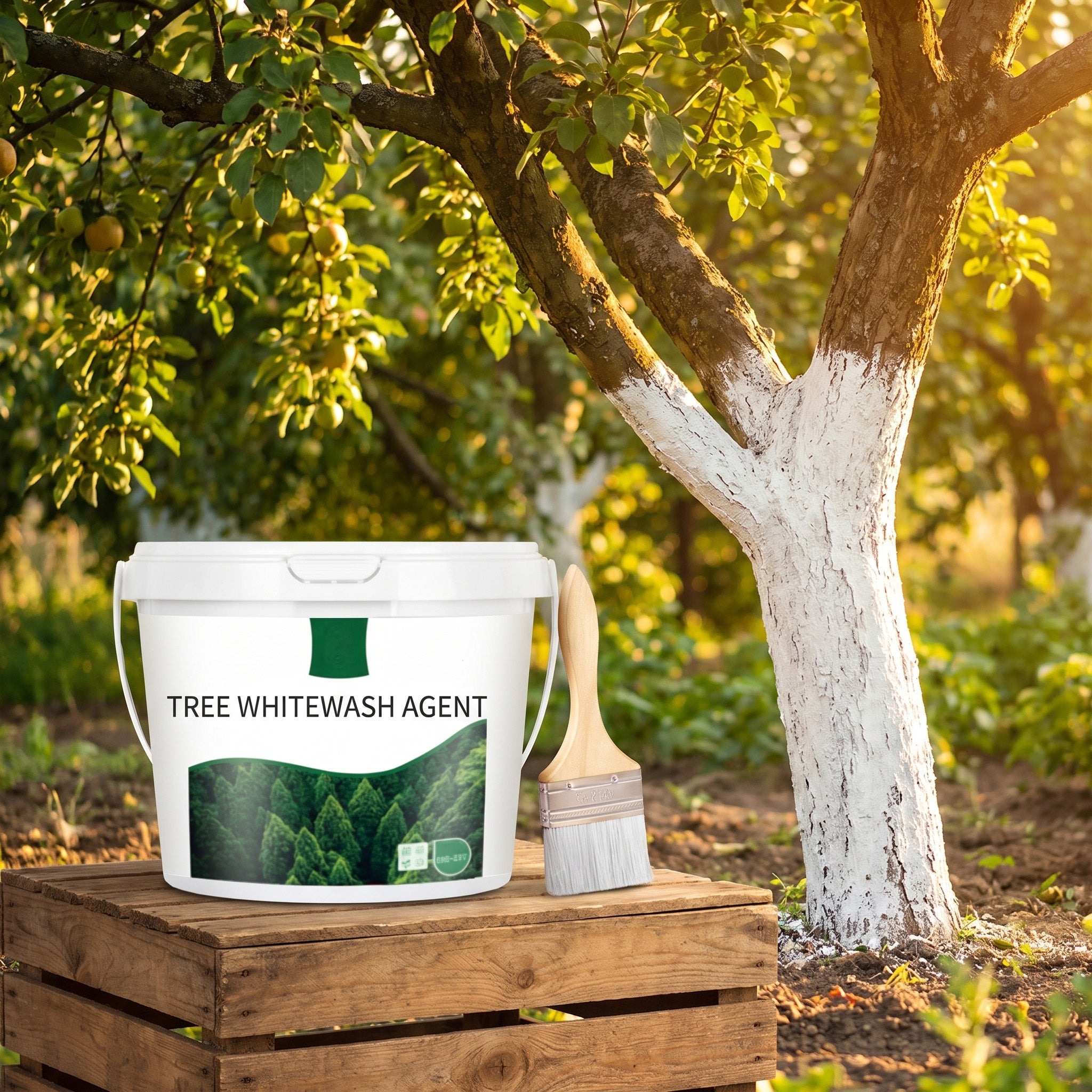 Tree Trunk Whitewash Paint (Pack of 2)