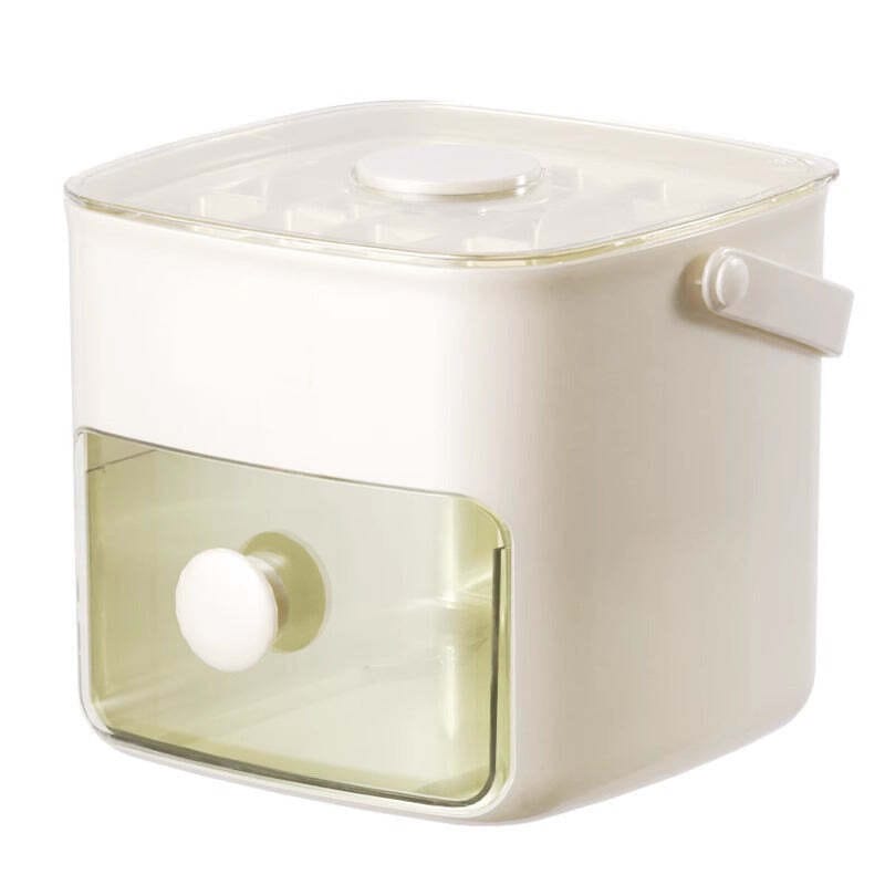Ice Cube Tray with Storage Box | Ice Box Maker Freezer Box Cooler Potable Home mini Ice Pop Ice Cube Tray with Storage Box