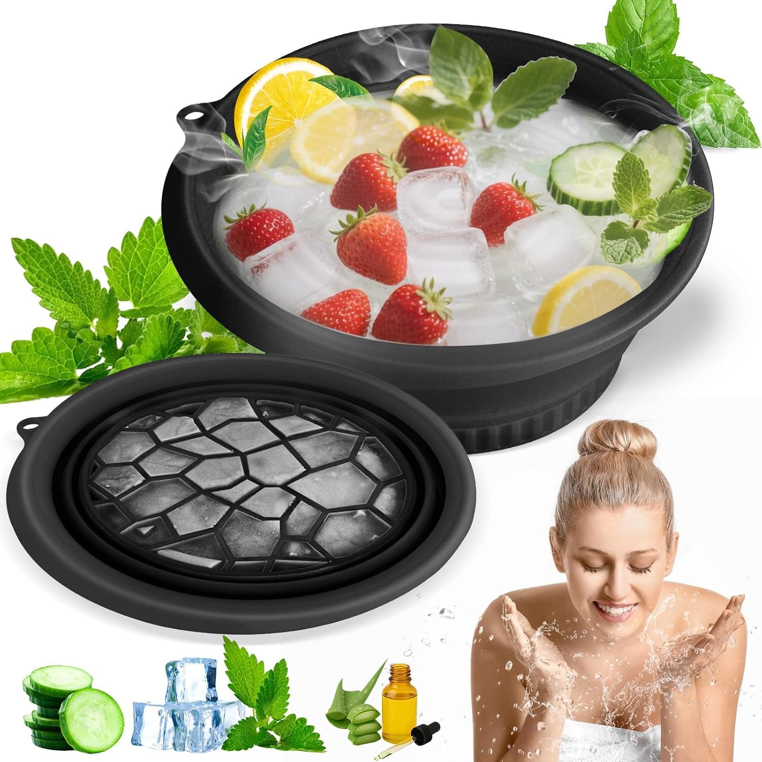 Ice Facial Bowl | Skin Care Poducts Facial Pores Ice Bowl For Skin Glow - Ice Facial Bowl