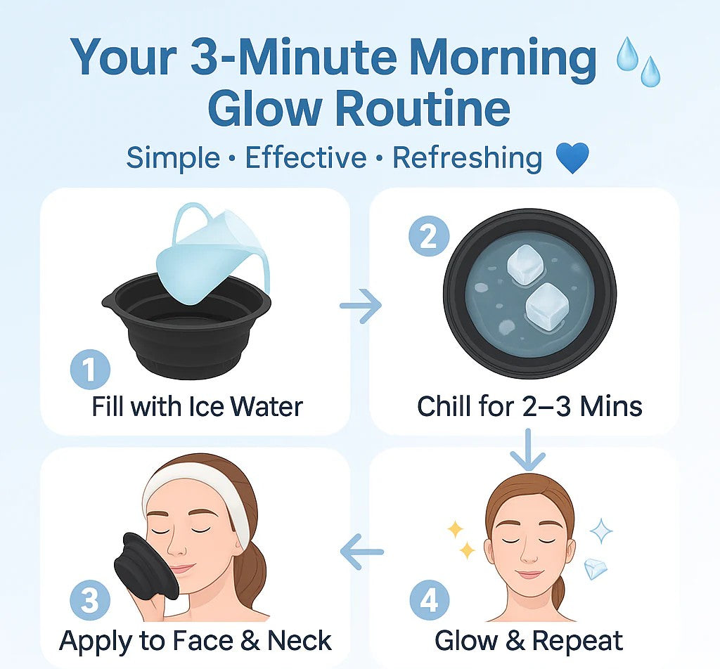 Ice Facial Bowl | Skin Care Poducts Facial Pores Ice Bowl For Skin Glow - Ice Facial Bowl