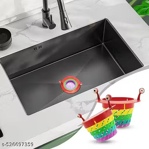 Multicolor Kitchen Sink Strainer (Set of 2)