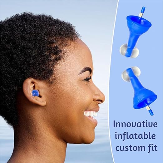 Innovative Inflatable Silicone Earplugs (Set of 4) | Ear Plugs Silicone Earplug For Sleeping Noise Reduction - Innovative Inflatable Silicone Earplugs (Set of 4)